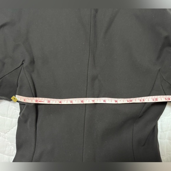 & Other Stories Fitted Scuba Feel Black Blazer in Size 34 - Picture 9 of 10